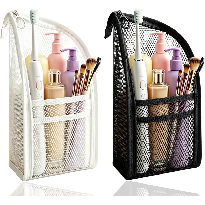 Travel Accessories Holder - حقيبة مستلزمات الحمام شبكية قابلة للتنفس