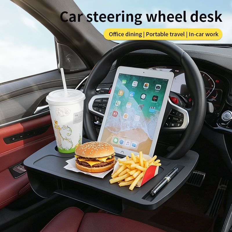Travel Accessories Holder - طاولة صغيرة متعددة الاستخدامات لعجلة قيادة