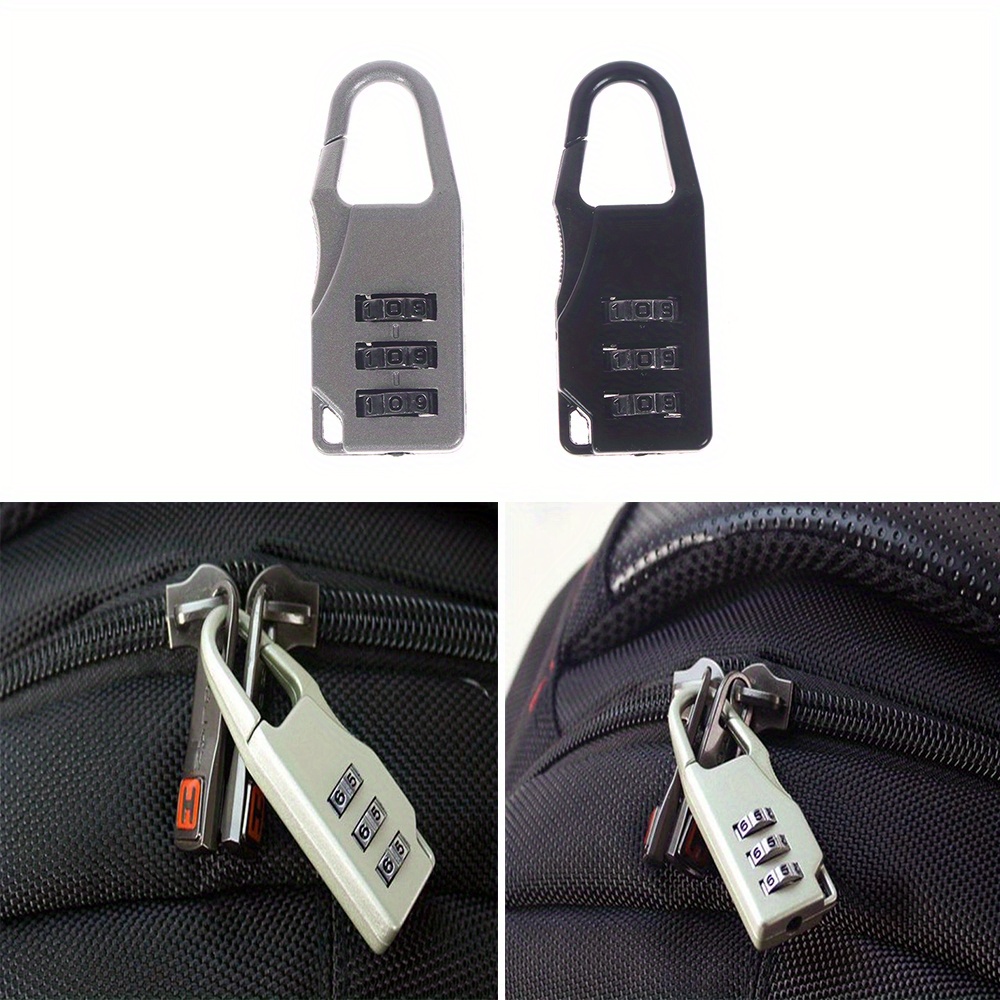 Travel Accessories Electronics - مجموعة من 5 قطع أقفال سفر
