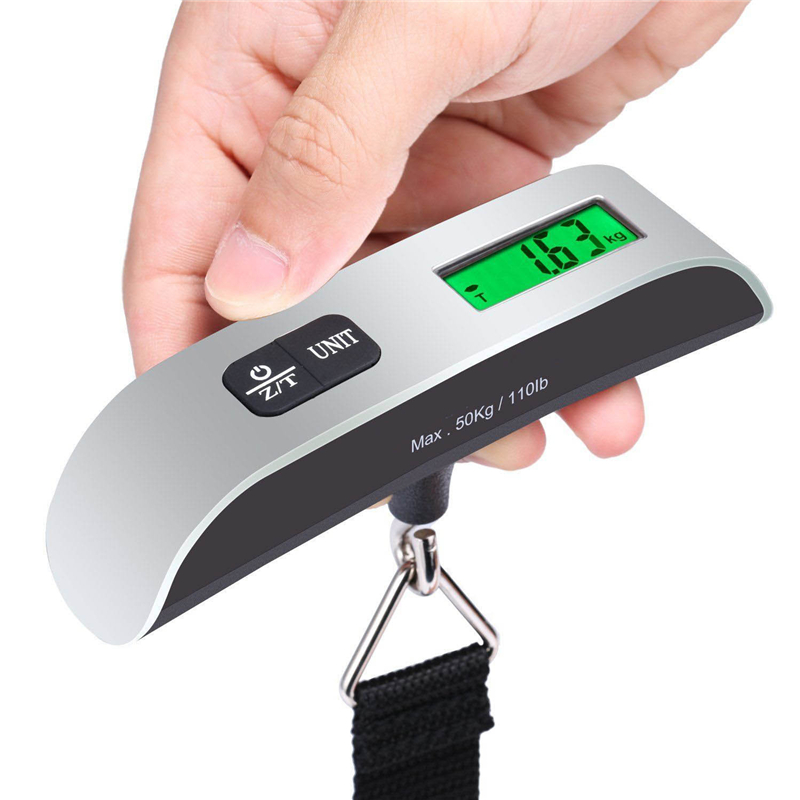 Travel Accessories Electronics - ميزان محمول رقمي بشاشة LCD سعة