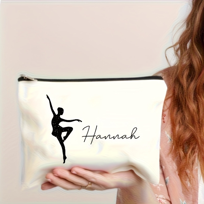 Travel Accessories Name - حقيبة مكياج مطبوعة برسومات راقصة الباليه