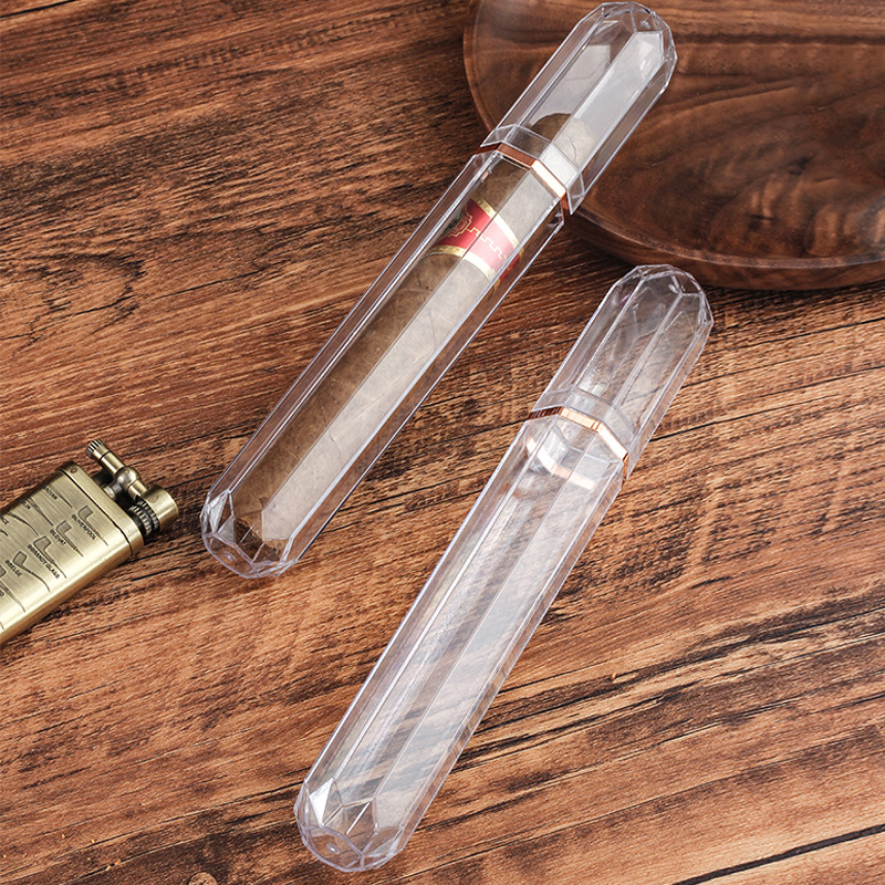 Travel Accessories Holder - أنبوب سيجار سفر أكريليك حامل مرطب