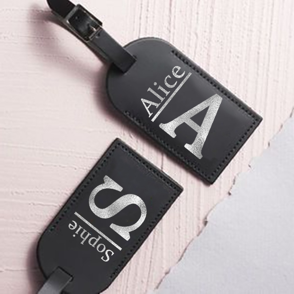 Travel Accessories Name - رسالة شخصية مع اسم حرف واحد