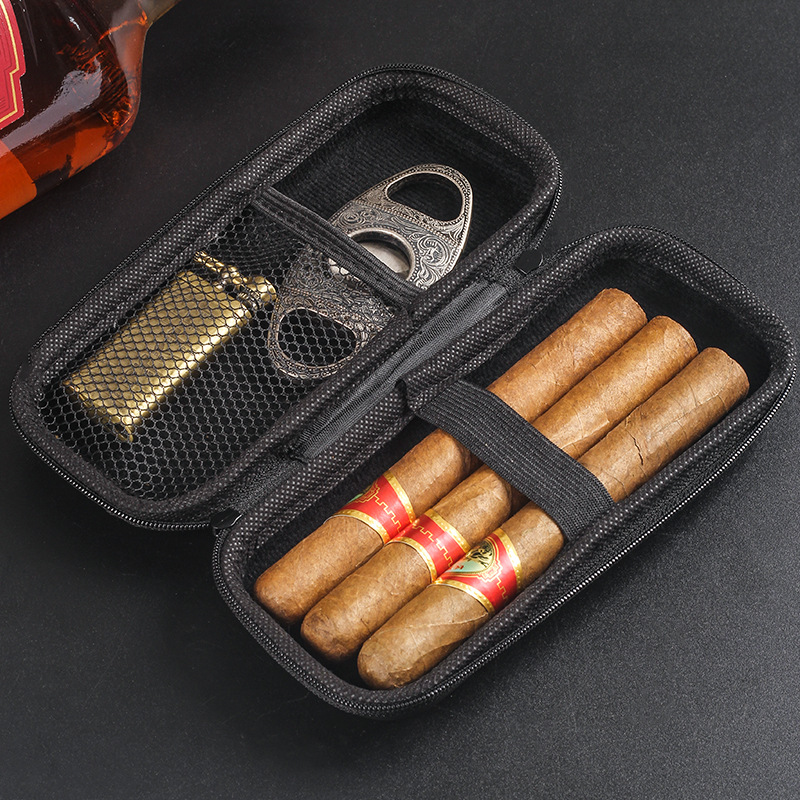 Travel Accessories Holder - 1 قطعة السفر السيجار المحمولة إيفا