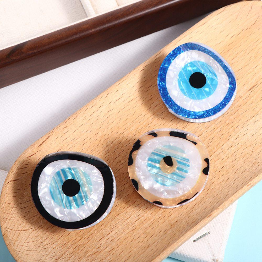 Travel Accessories Holder - مخلب شعر عين الشيطان الأزرق ،