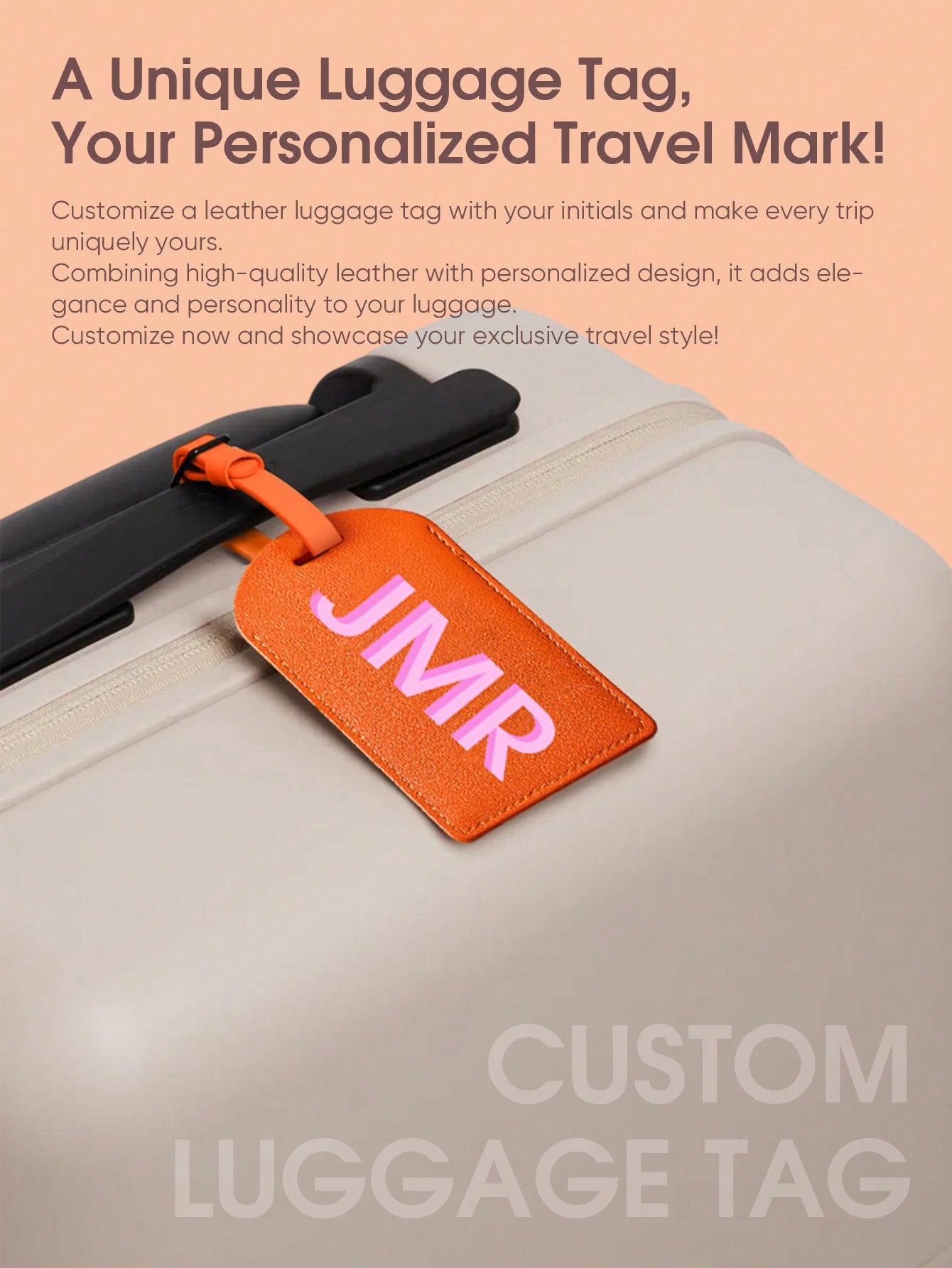 بطاقة أمتعة مخصصة بالأحرف الأو - مراجعة Travel Accessories Name وسعره