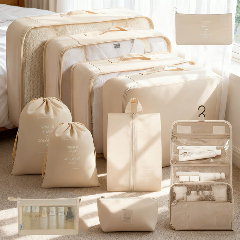 مجموعة حقائب تخزين للسفر 7/8/9 - مراجعة Travel Accessories Electronics وسعره