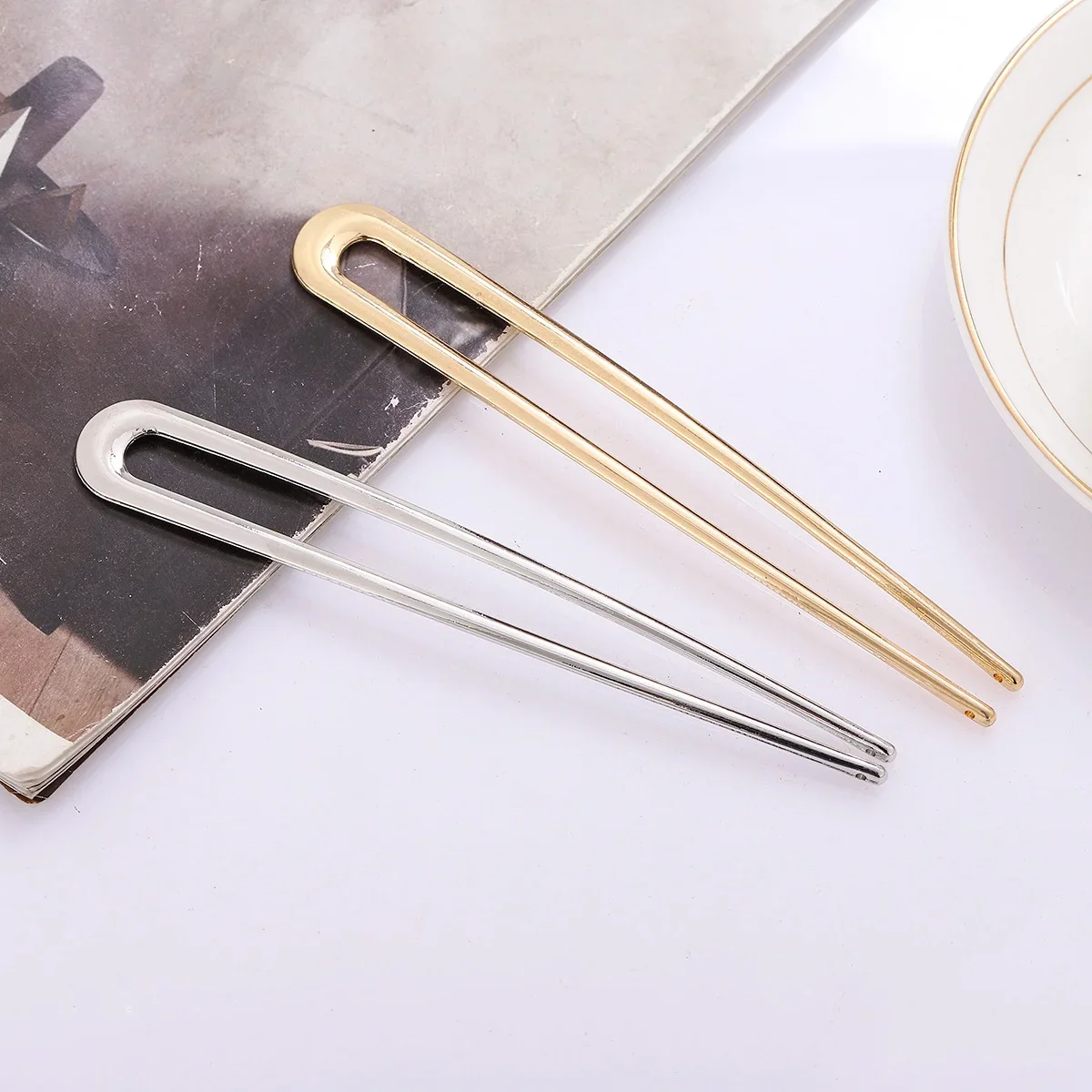 مشبك شعر فرنسي على شكل حرف U،  - مراجعة Travel Accessories Holder وسعره