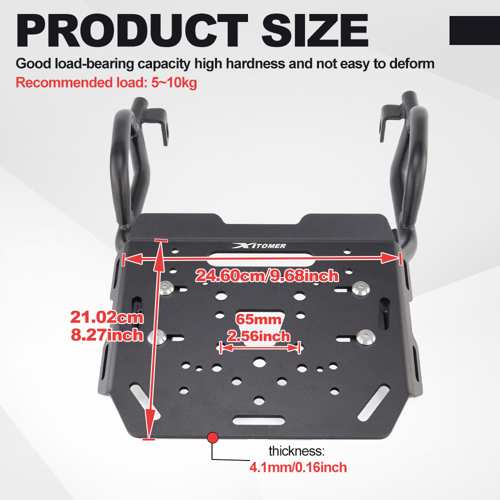 حامل أمتعة خلفي للدراجات النار - مراجعة Luggage Cover Protector وسعره