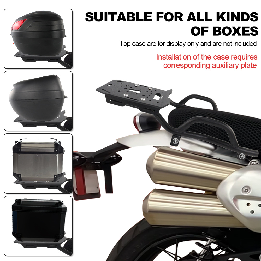 حامل أمتعة خلفي للدراجات النار - مراجعة Luggage Cover Protector وسعره