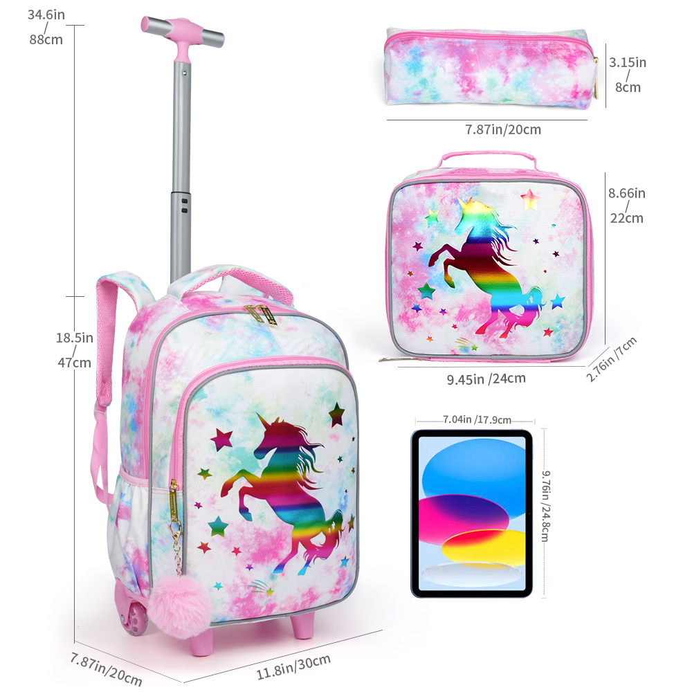 3 قطع حقيبة سفر للأطفال، حقيبة - مراجعة Travel Accessories Europe وسعره