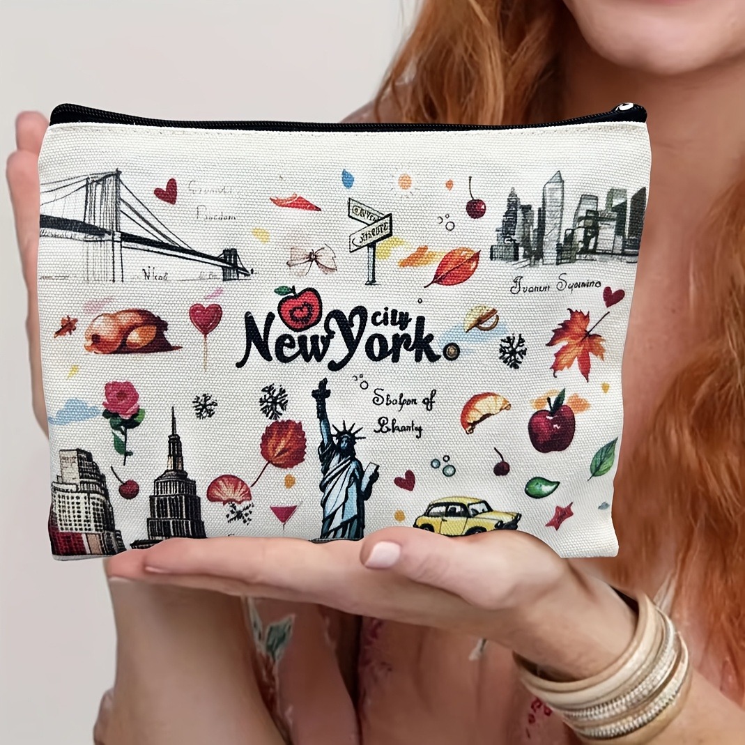 حقيبة مستحضرات تجميل عصرية وجذ - مراجعة Travel Accessories New York وسعره