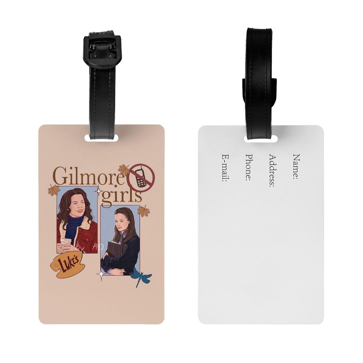 بطاقات أمتعة بتصميم جرافيتي لش - مراجعة Travel Accessories Name وسعره
