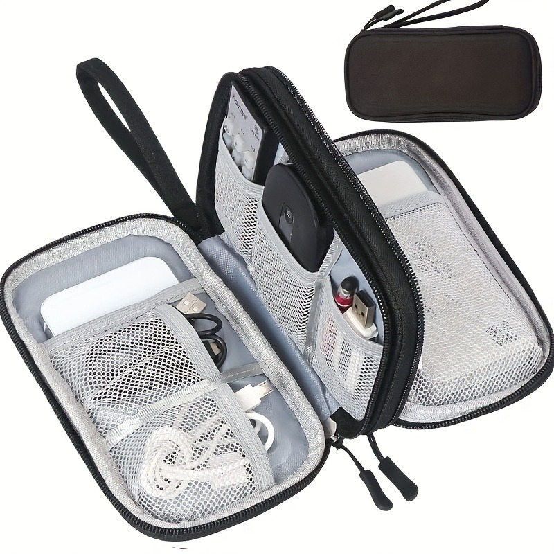 حقيبة تنظيم السفر، حقيبة تخزين - مراجعة Travel Accessories Electronics وسعره
