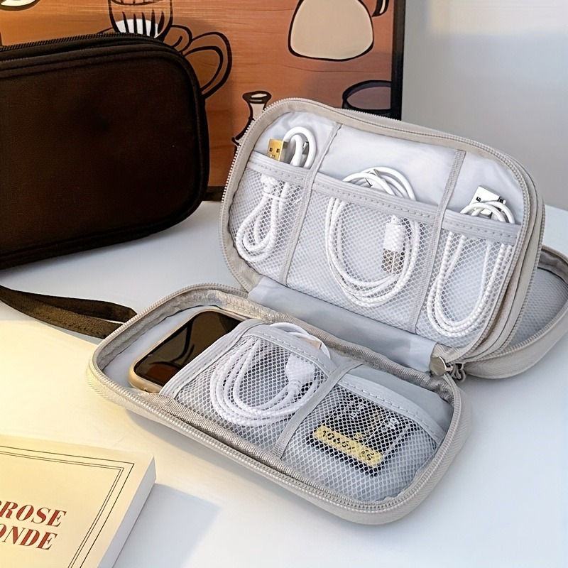 حقيبة تنظيم السفر، حقيبة تخزين - مراجعة Travel Accessories Electronics وسعره