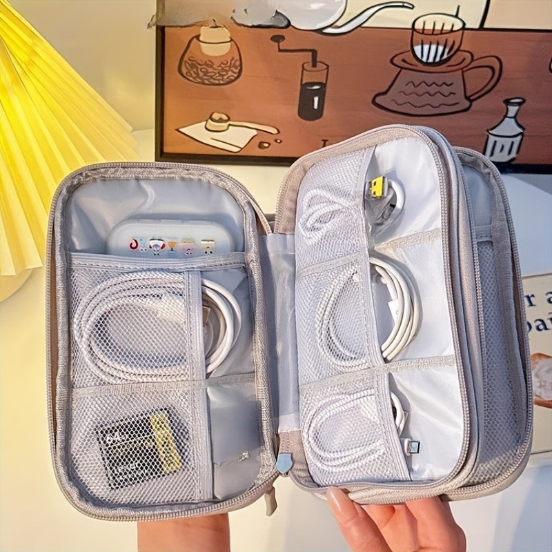حقيبة تنظيم السفر، حقيبة تخزين - مراجعة Travel Accessories Electronics وسعره
