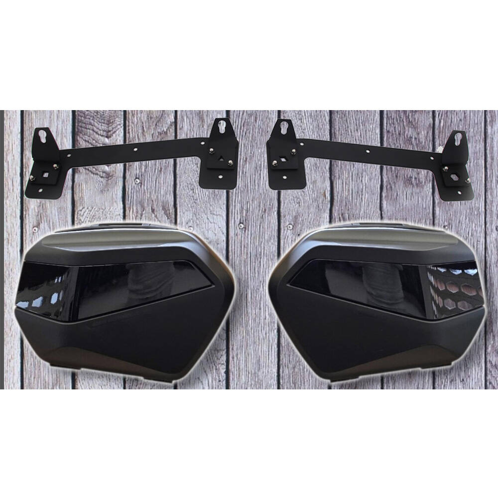 حامل جانبي لحقائب الدراجات الن - مراجعة Luggage Cover Protector وسعره