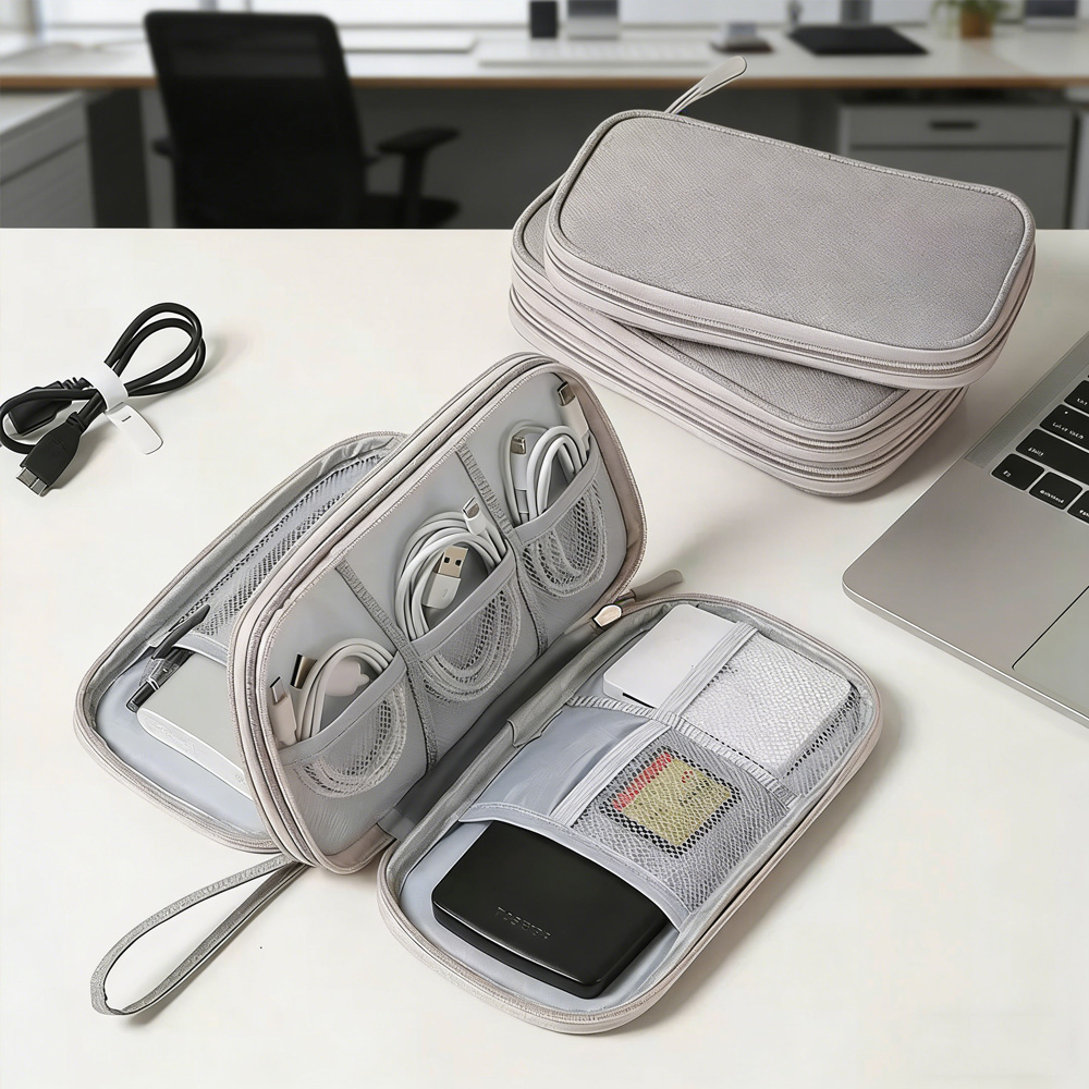 حقيبة تخزين متعددة الوظائف للس - مراجعة Travel Accessories Electronics وسعره