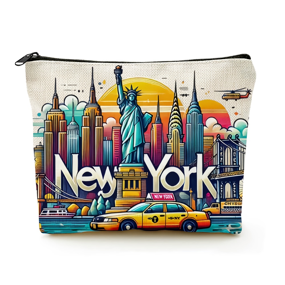 حقيبة مكياج بتصميم مدينة نيويو - مراجعة Travel Accessories New York وسعره