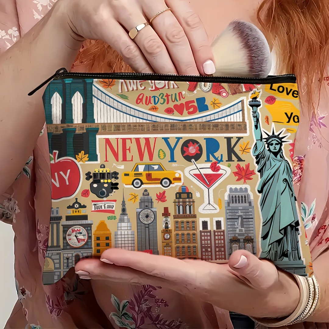 حقيبة مكياج بتصميم مدينة نيويو - مراجعة Travel Accessories New York وسعره