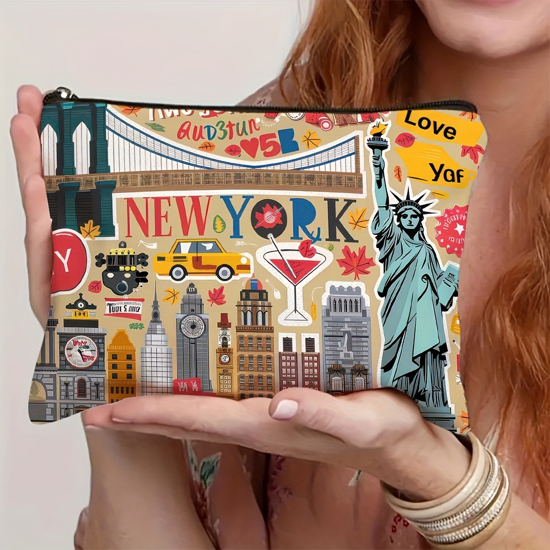 حقيبة مكياج بتصميم مدينة نيويو - مراجعة Travel Accessories New York وسعره
