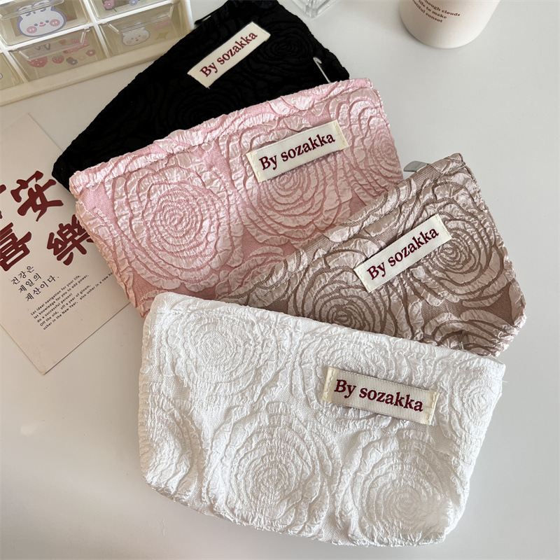الفرنسية تنقش الزهور السفر حقي - مراجعة Travel Accessories Kit For Women وسعره