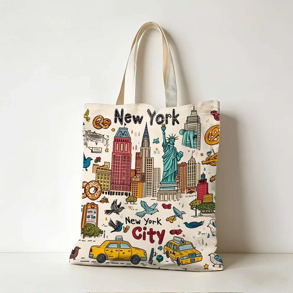 حقيبة تسوق قماشية من نيو يورك  - مراجعة Travel Accessories New York وسعره