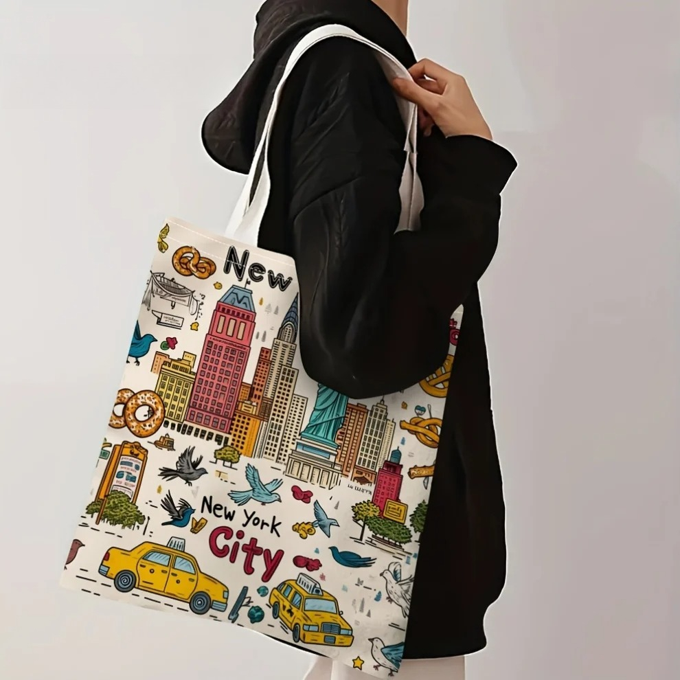 حقيبة تسوق قماشية من نيو يورك  - مراجعة Travel Accessories New York وسعره