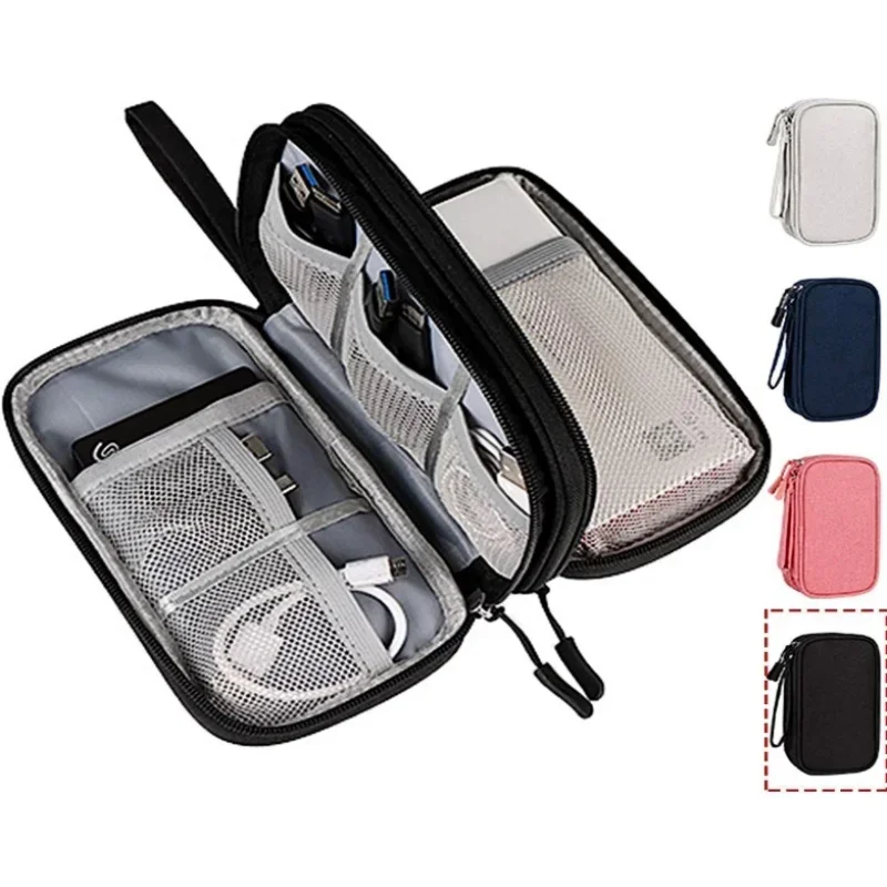 حقيبة كابلات للسفر، حقيبة تخزي - مراجعة Travel Accessories Organizer وسعره
