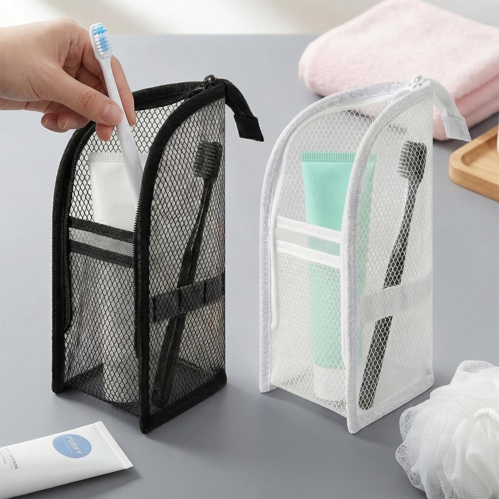 حقيبة مستلزمات شخصية شبكية قاب - مراجعة Travel Accessories Holder وسعره