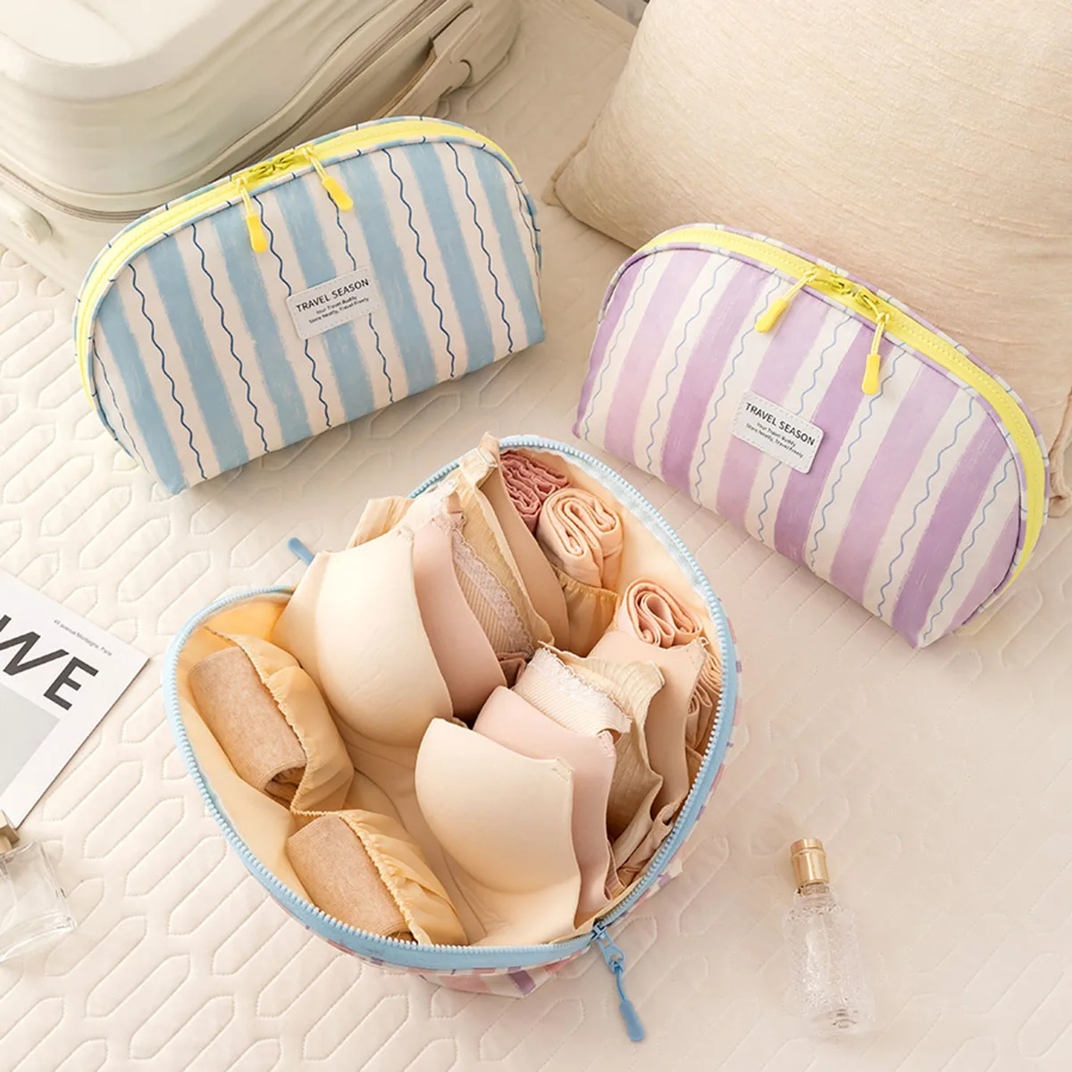 حقيبة تخزين الملابس الداخلية،  - مراجعة Travel Accessories Holder وسعره