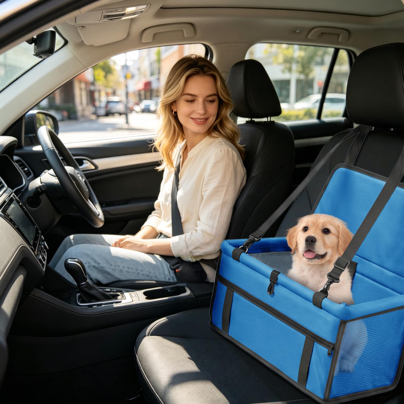 مقعد سيارة للكلاب محمول ومقاوم - مراجعة Travel Accessories Under 10 وسعره