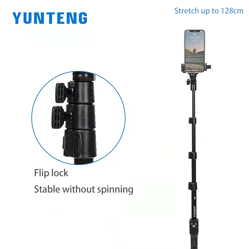 عصا Yunteng-selfie ، monopod ا - مراجعة Travel Video Accessories وسعره