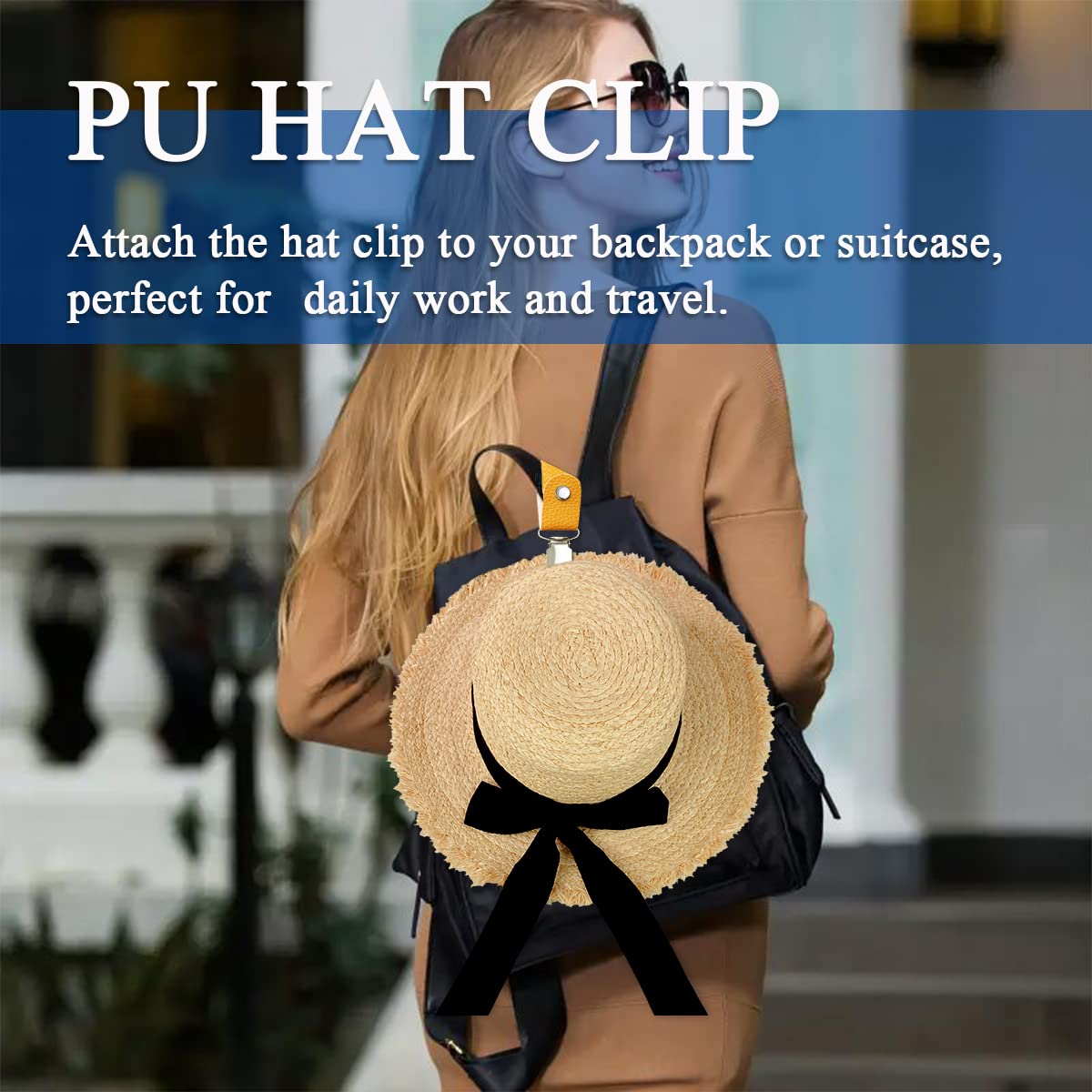 مشبك قبعة من الجلد الصناعي للس - مراجعة Travel Accessories Holder وسعره