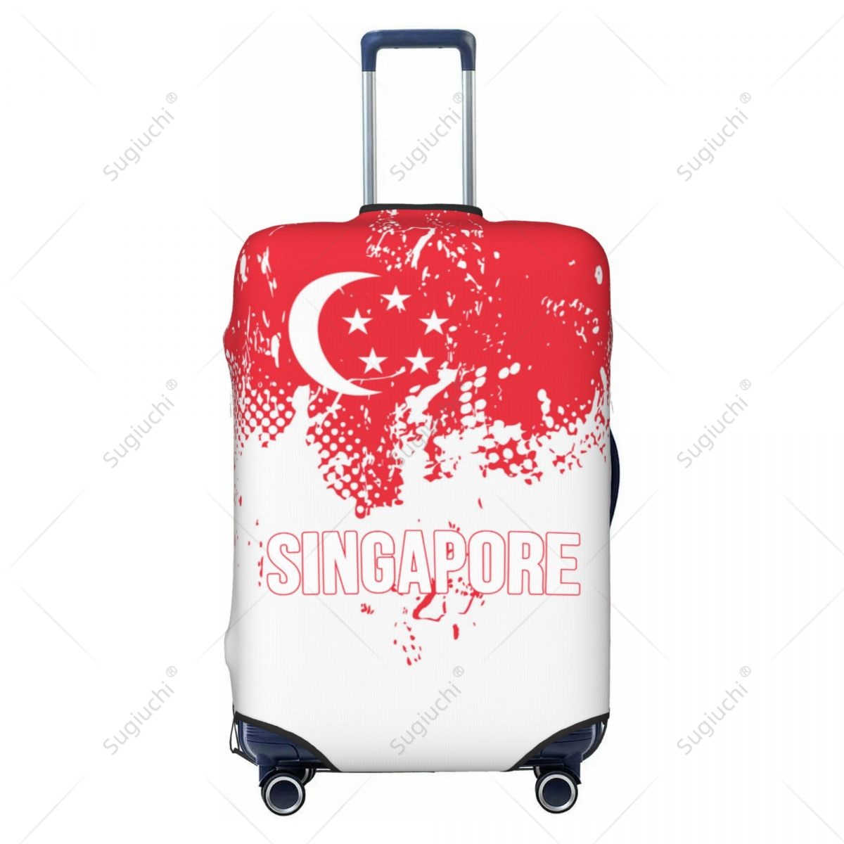 سنغافورة العلم غطاء الأمتعة حق - مراجعة Travel Accessories Singapore وسعره