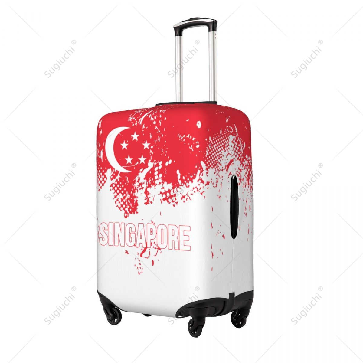 سنغافورة العلم غطاء الأمتعة حق - مراجعة Travel Accessories Singapore وسعره