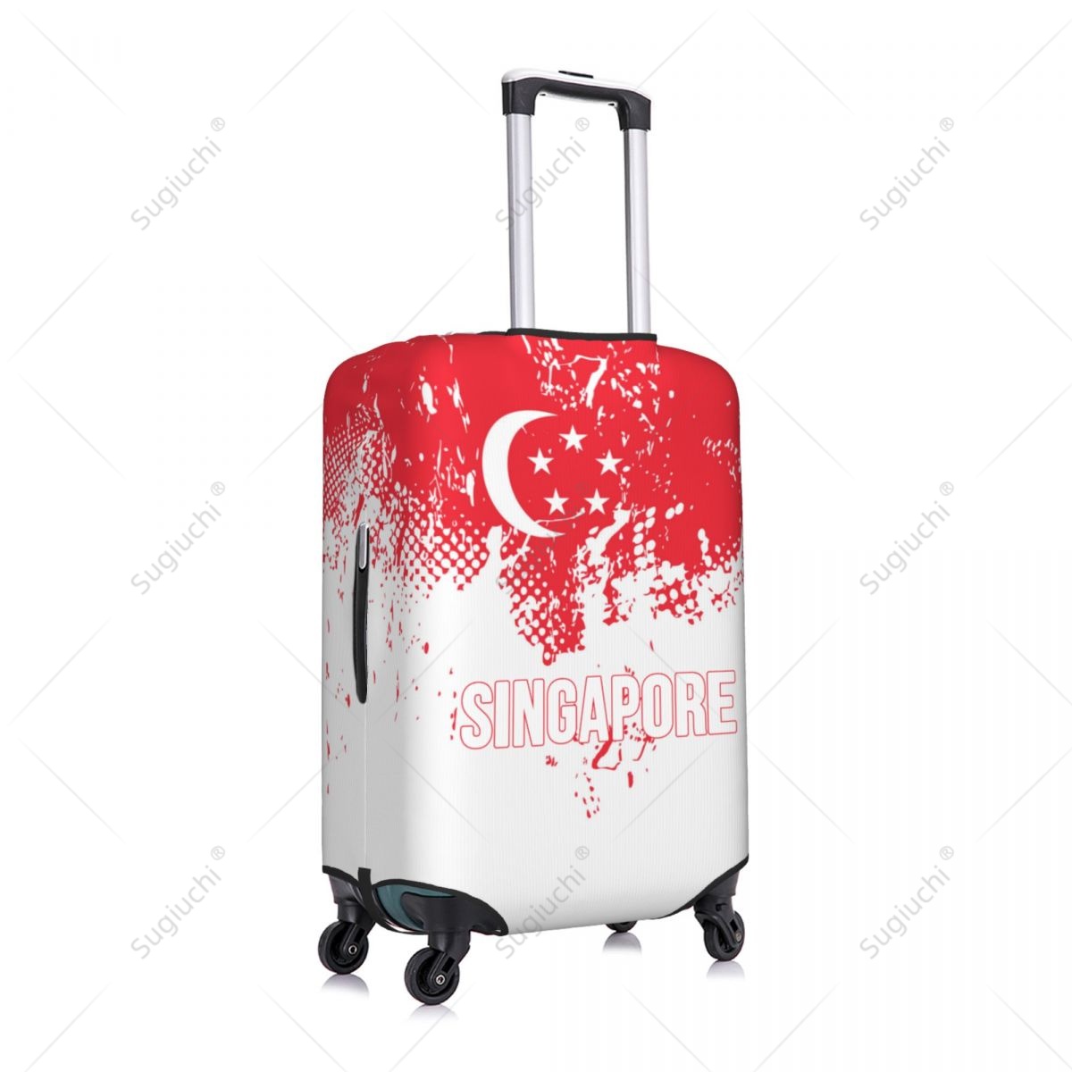سنغافورة العلم غطاء الأمتعة حق - مراجعة Travel Accessories Singapore وسعره