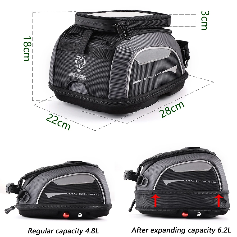 حقيبة خزان لسيارات BMW R NineT - مراجعة Luggage Cover Protector وسعره