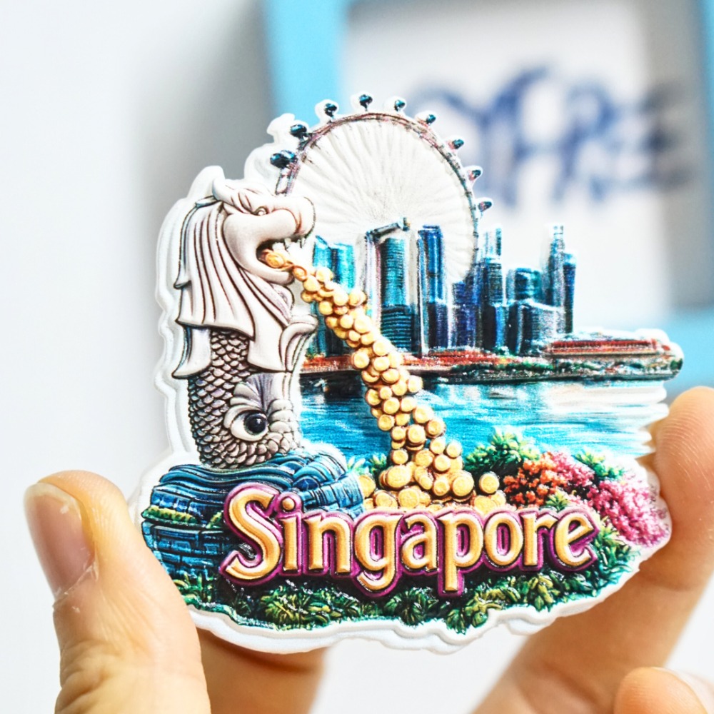 1 قطعة مغناطيس الثلاجة سنغافور - مراجعة Travel Accessories Singapore وسعره