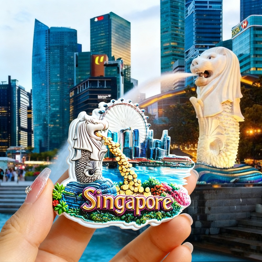 1 قطعة مغناطيس الثلاجة سنغافور - مراجعة Travel Accessories Singapore وسعره